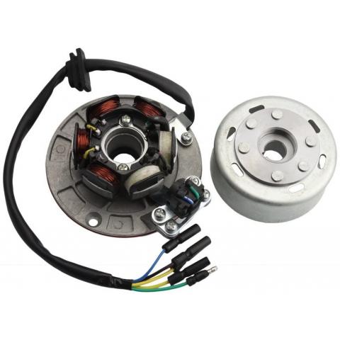 VOLANO COMPLETO DI STATORE 6 BOBINE YX 150CC - 160CC